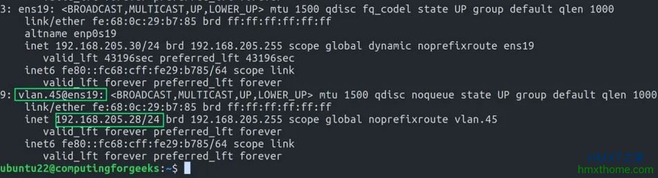 在Ubuntu上使用Netplan配置Linux桥接器/VLAN接口