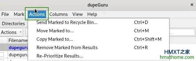 在Linux系统上安装和使用dupGuru以查找文件重复项