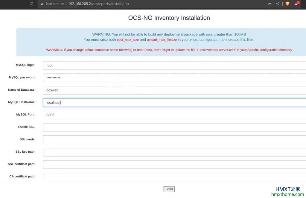 在Linux系统上安装和配置OCS Inventory服务器