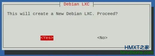 在Promox VE上的LXC容器中运行Debian/Ubuntu Linux