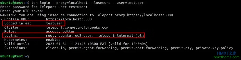 在Linux系统中安装Teleport Client客户端